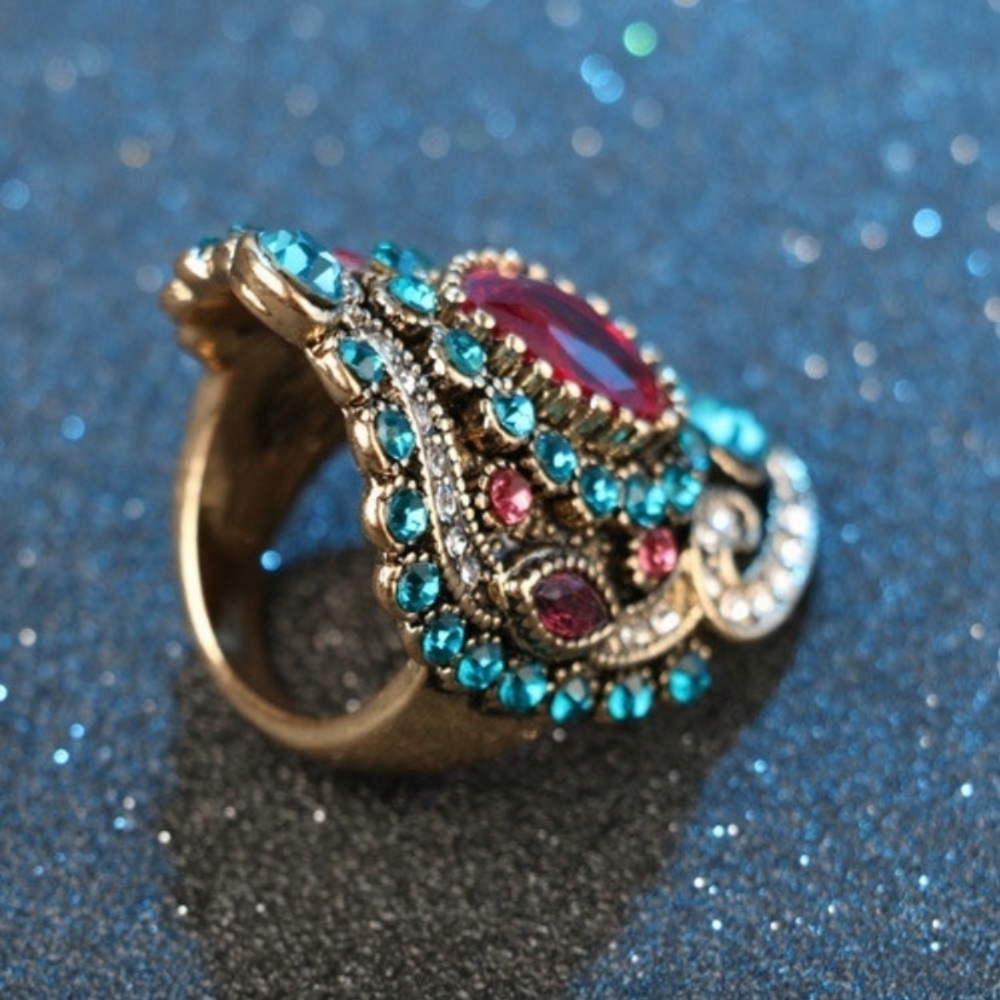 Boho Ring Multi Color - Picture 3 of 3